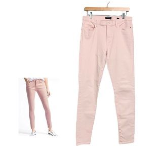 Banana Republic Pink Premium Denim Skinny Jeans 2016 Size 29 Long